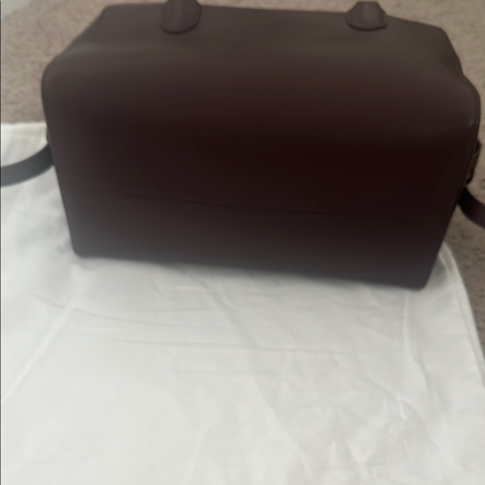The Row Brown Leather Satchel Bag - Picture 5 of 8